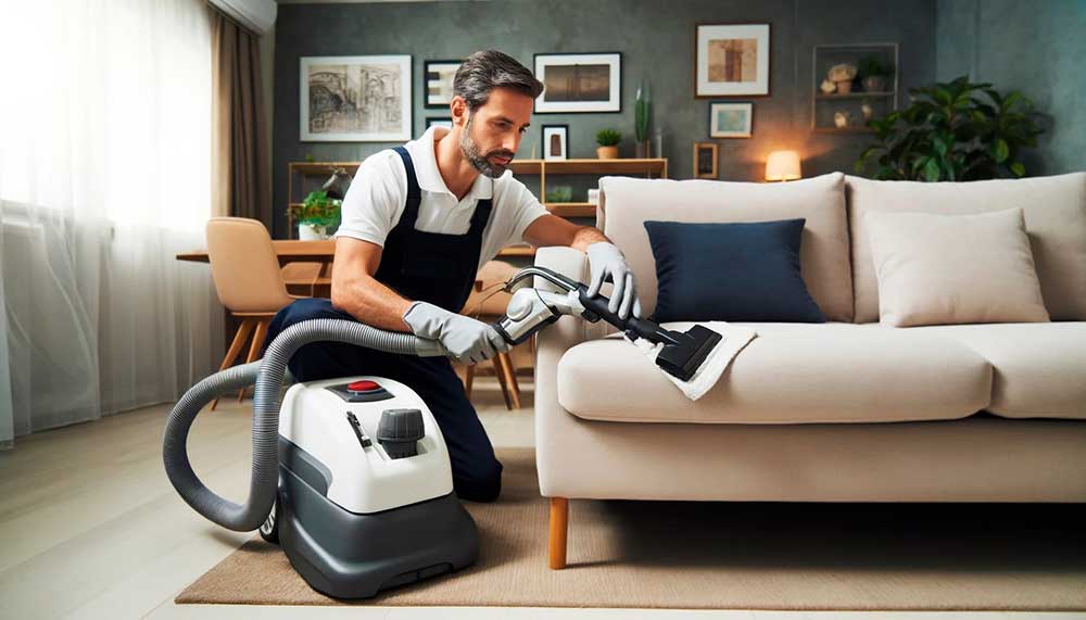 Химчистка мебели в Похвистневе от Мастер24: выездная чистка диванов и кресел за 2768 руб